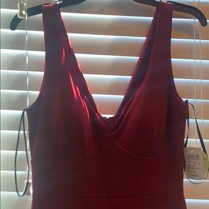 Brand new cherry red dress
